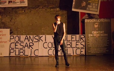 Affiche : Faut-il séparer l’homme de l’artiste ?, Théâtre de la Concorde, 29 oct.