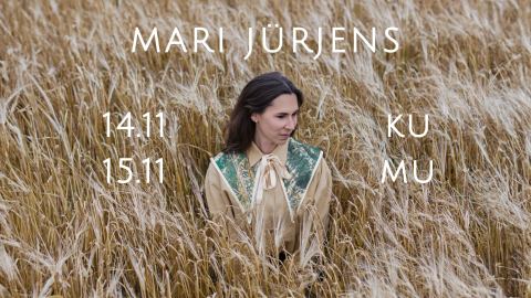 Plakat: Mari Jürjens, Kumu kunstimuuseum, 15. nov