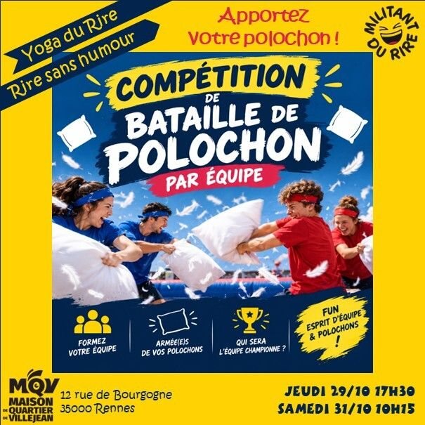 Affiche : Yoga du Rire