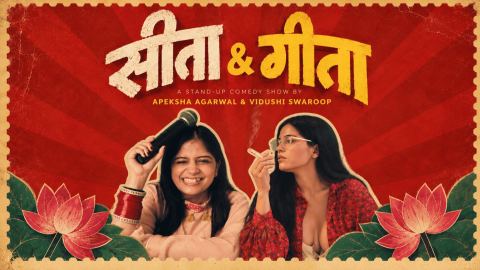 Poster: Seeta & Geeta, TAG Comedy Club, Oct 31