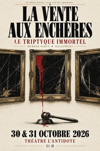 Poster: La Vente Aux Enchères