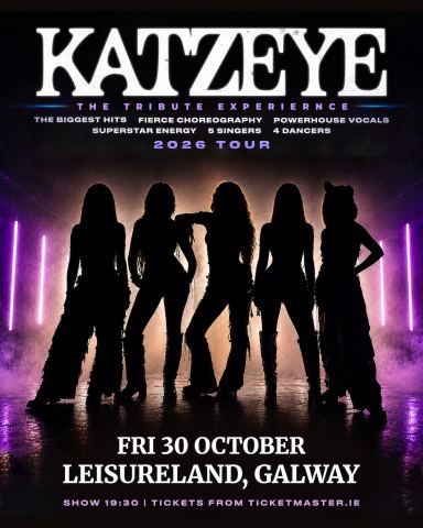 Poster: Katzeye The Tribute Experience, Leisureland, Oct 30