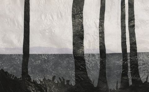 Poster: LA OSCURIDAD ES LA PUERTA (Amparo Sard), Museo de Arte Contemporáneo (MAC), Nov 7