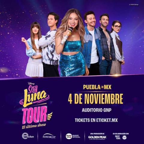 Poster: El Último Show: Soy Luna Tour, Auditorio GNP Seguros, Nov 4