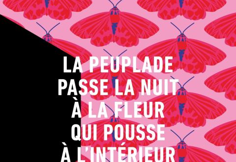 Affiche : Nuit de la lecture avec les éditions La Peuplade, La Fleur qui pousse à l'intérieur, 18 janv.