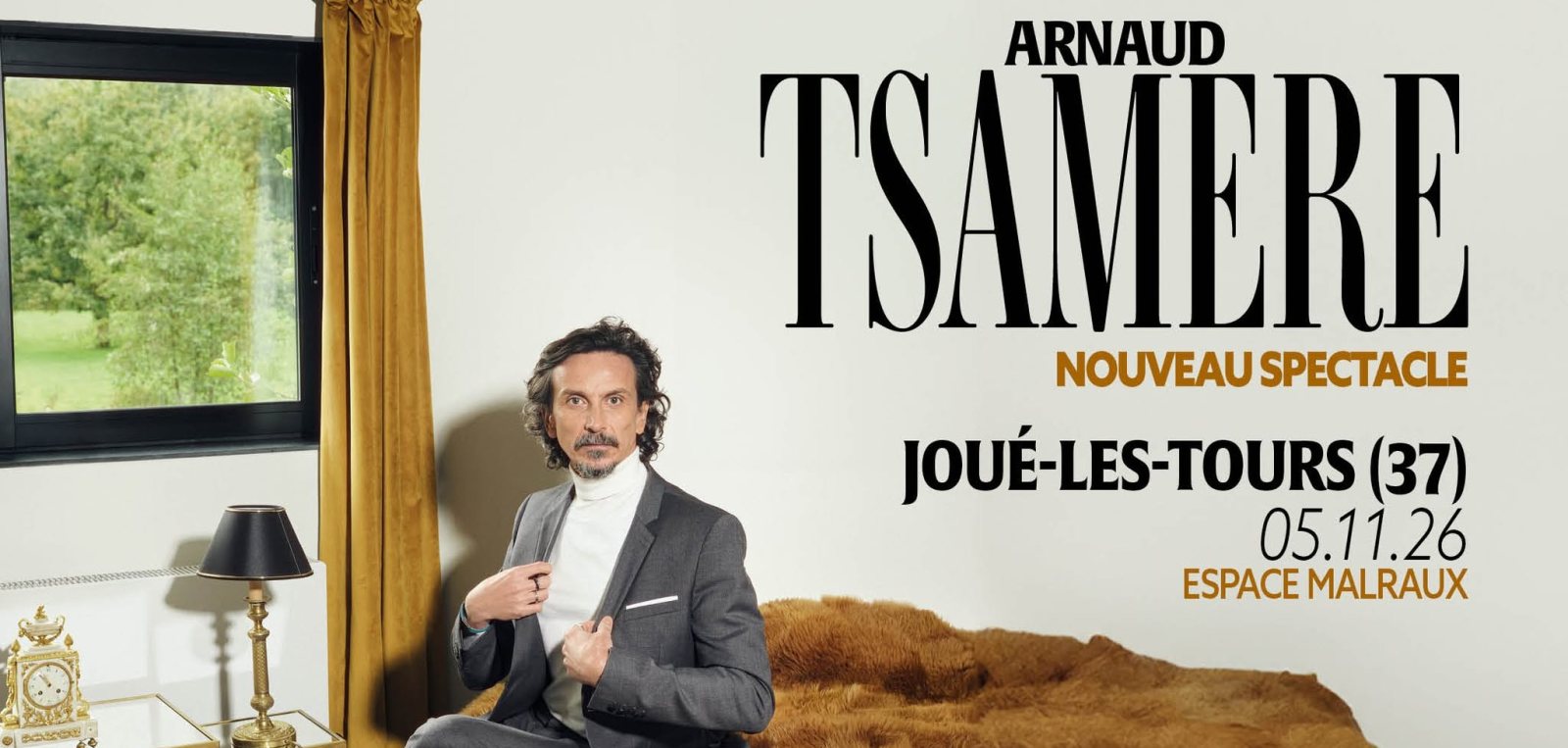 Affiche : Arnaud Tsamere