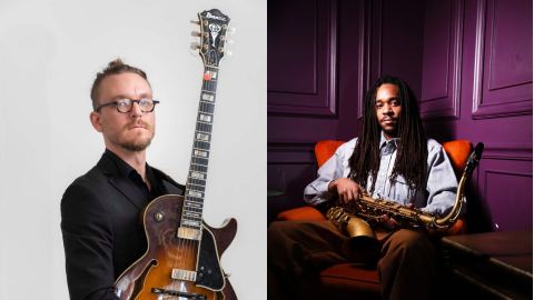 Poster: Kazemde George / Kai Lyons Duo, Bird & Beckett Books & Records, Oct 30