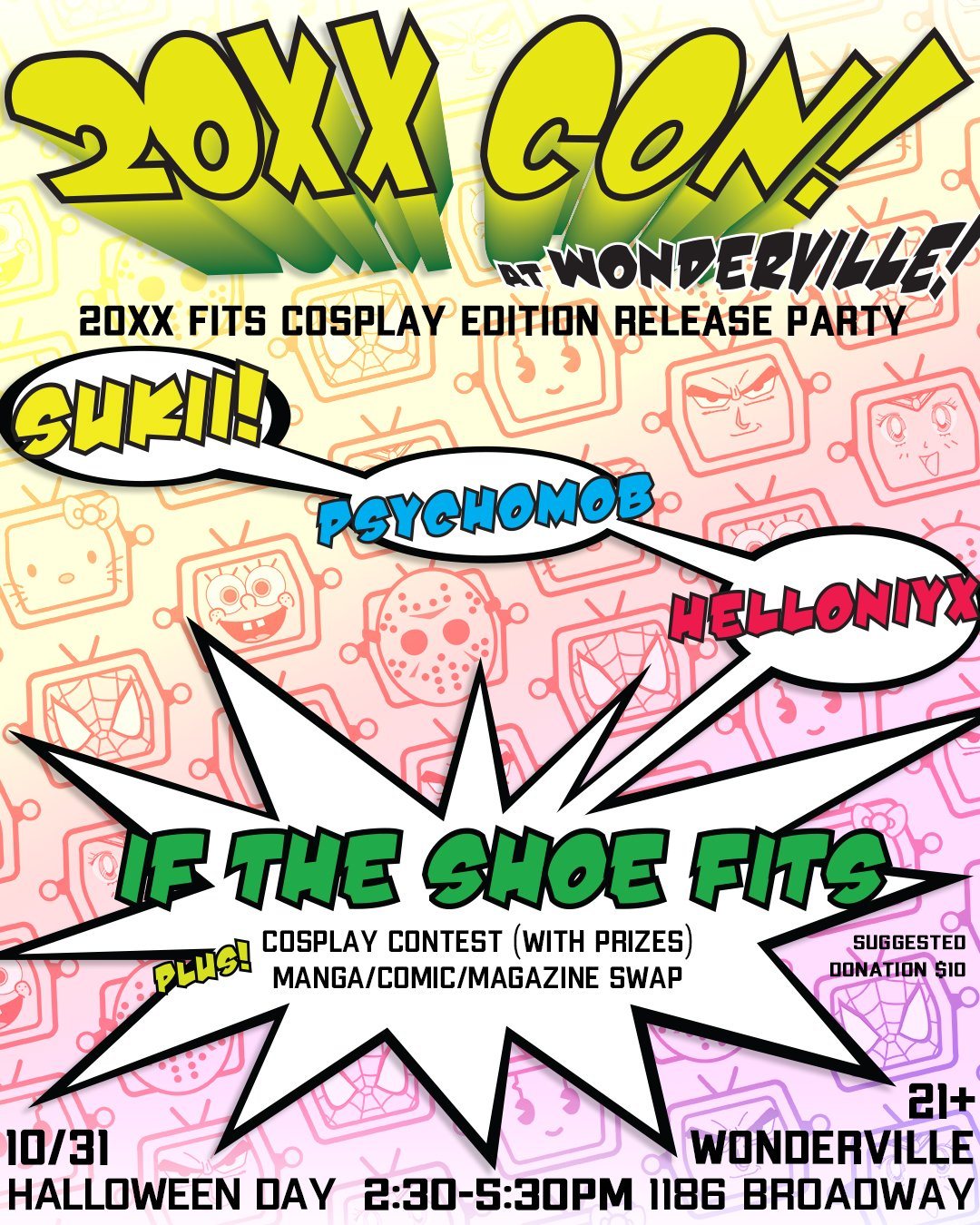 Poster: 20XX Con!