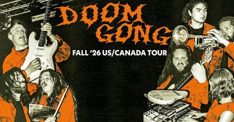 Poster: DOOM GONG, The Evening Muse, Oct 31