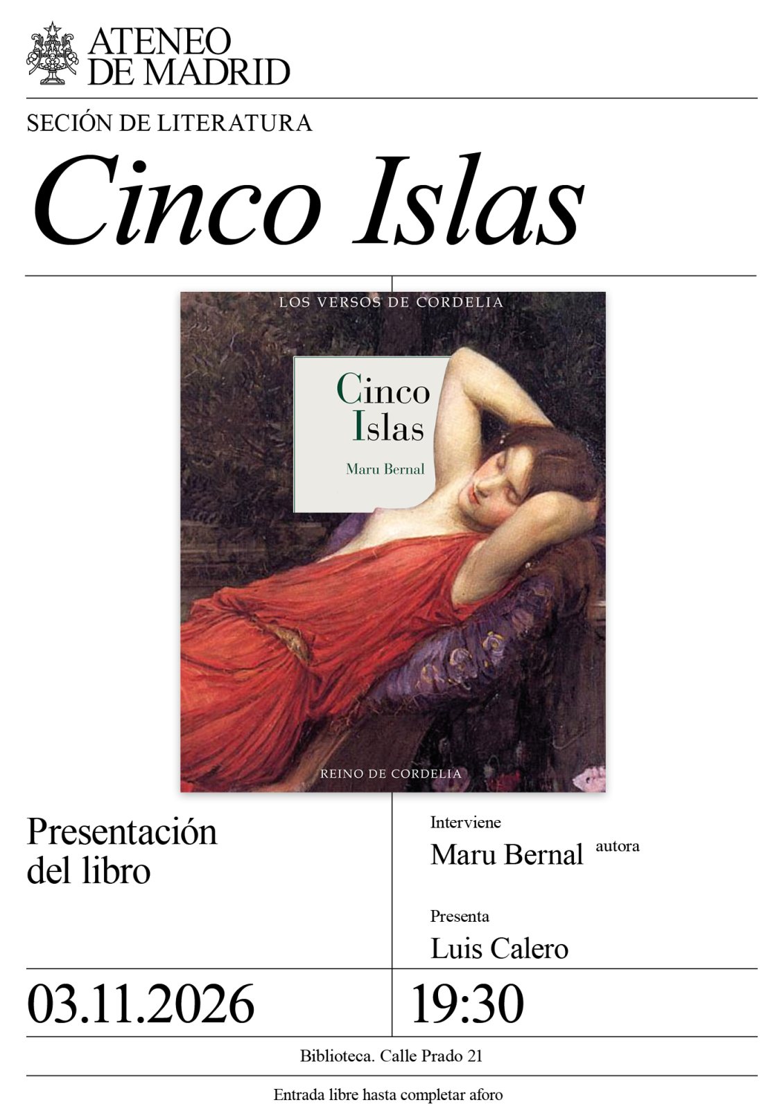 Poster: «Cinco Islas»