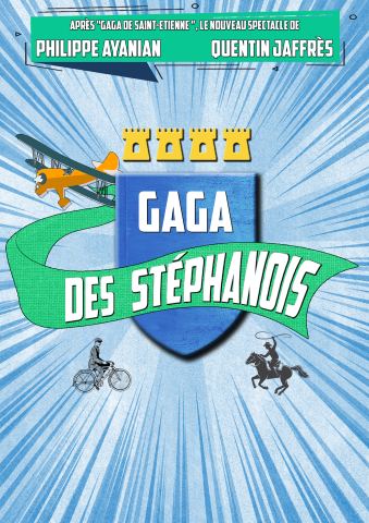 Affiche : Gaga des Stéphanois, La Comédie Triomphe, 7 nov.