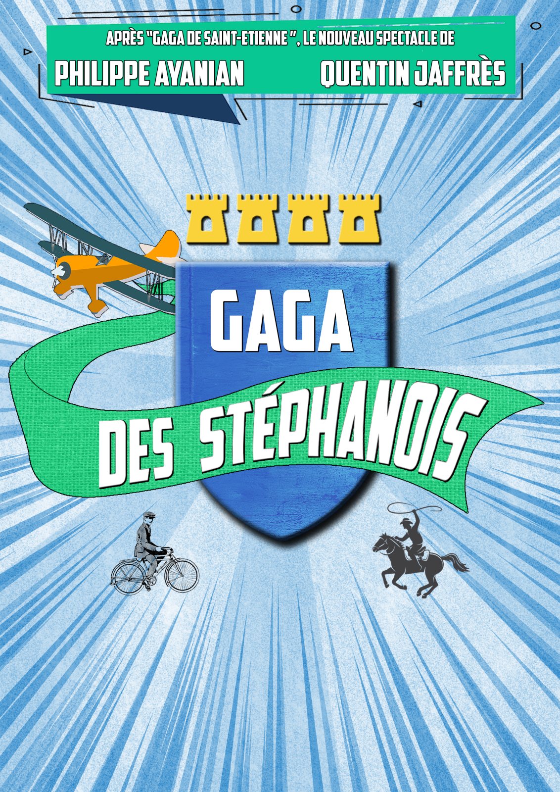Affiche : Gaga des Stéphanois