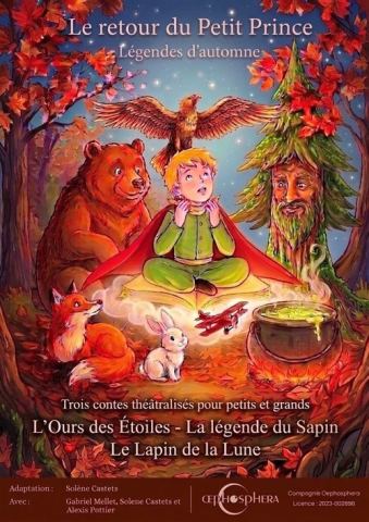 Affiche : Le Retour Du Petit Prince, Théâtre du Têtard, 21 oct.