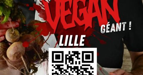 Affiche : Halloween végan géant au Quartier Général avec l'association Futur, Quartier Général, 31 oct.