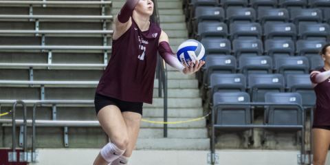 Poster: Volleyball - Little Rock vs. Abilene Christian, Jack Stephens Center, Oct 31