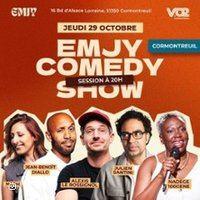 Affiche : Emjy Comedy Show Cormontreuil, V.O2, 29 oct.