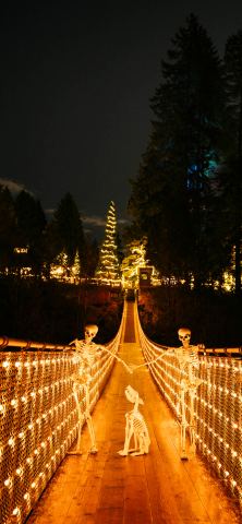 Poster: Canyon Frights, Capilano Suspension Bridge Park, Oct 9