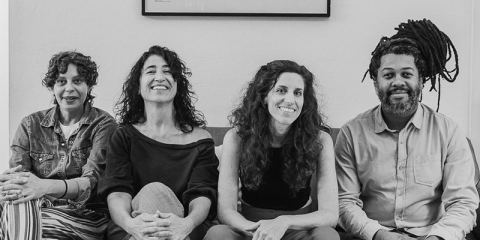 Cartaz: Mica Marcondes Quarteto, Sesc Santo Amaro, 13 de nov.