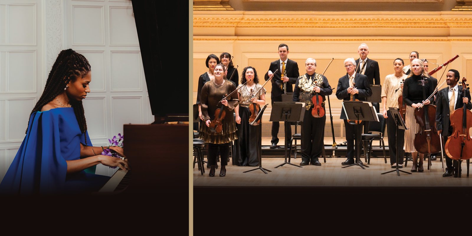 Poster: Orpheus Chamber Orchestra with Isata Kanneh-Mason