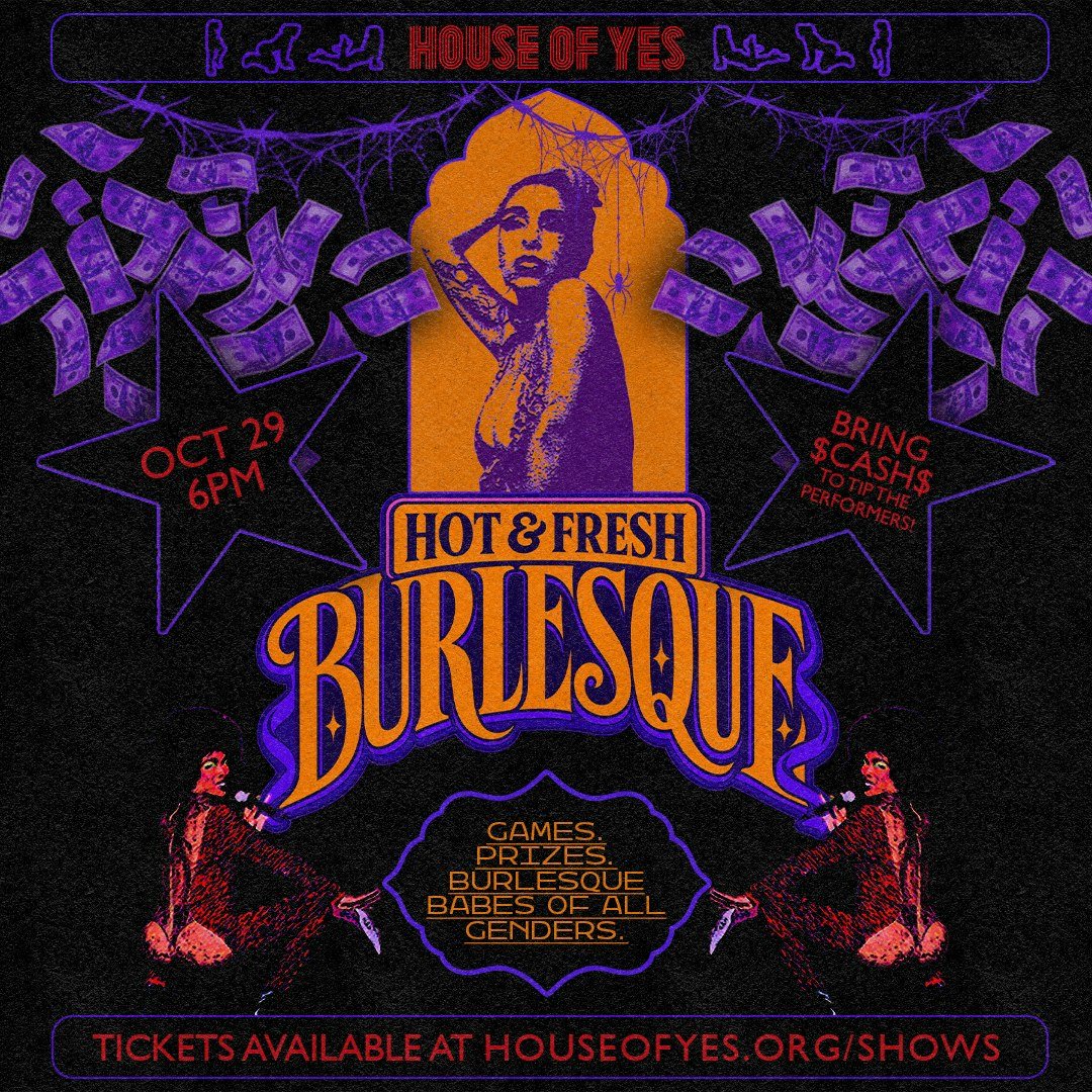 Poster: Hot & Fresh Burlesque