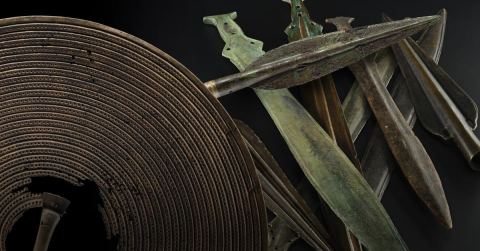 Poster: Scotland's First Warriors, National Museum of Scotland, Jun 27