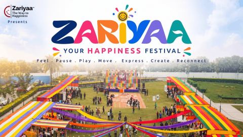 Poster: Zariyaa Wellness and Happiness Festival, The Market Place, Oct 31