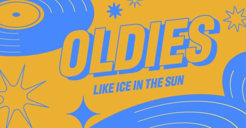 Plakat: Oldies – Like Ice in the Sun, ISC Club, 7. Nov.