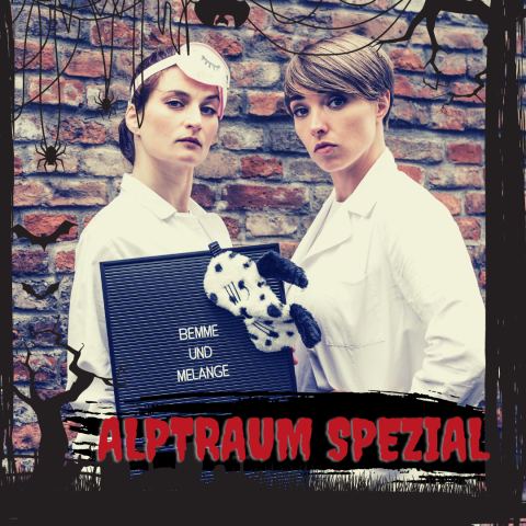 Plakat: Bemme & Melange – Albtraumshow, Löblich, 31. Okt.