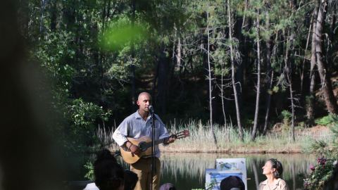 Affiche : Bulle musicale : Le Jardin de Nima, Médiathèque de beutre, 28 oct.