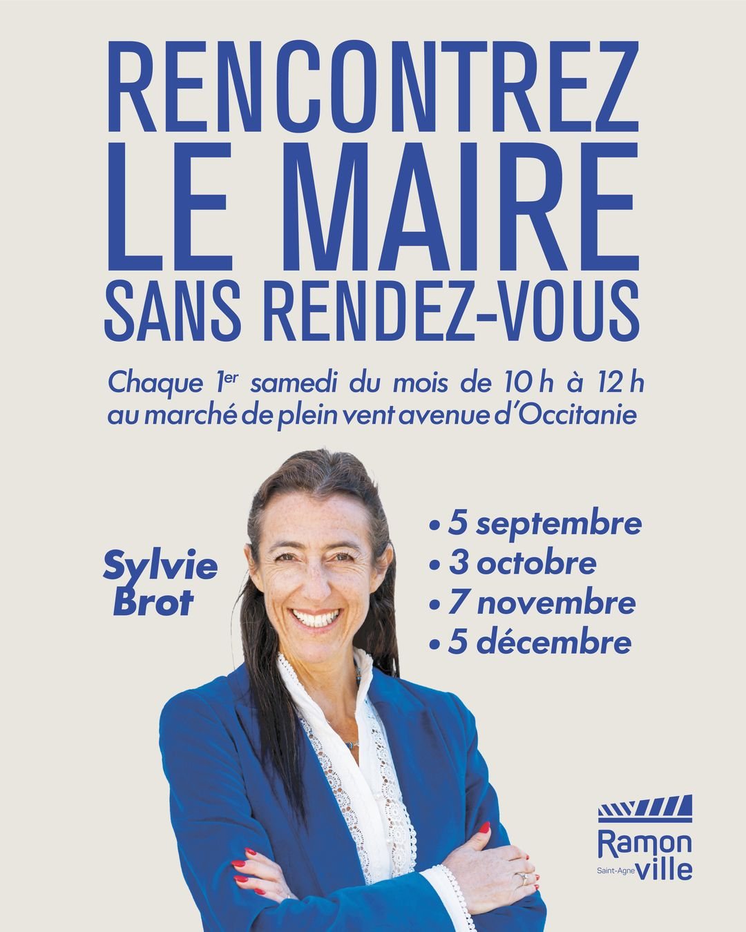 Poster: Rencontrez le Maire !