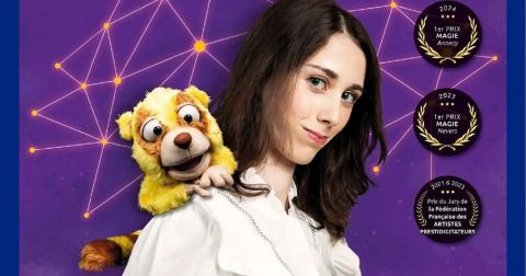 Affiche : Coralie Andy dans Connexion(s), Théâtre la Boussole, 29 oct.