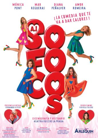 Cartel: A.I. SOFOCOS, Teatro Arlequín, 1 nov