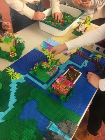 Poster: Atelier Lego avec la participation de Félix Beaudouin, Bfm Beaubreuil, Oct 30