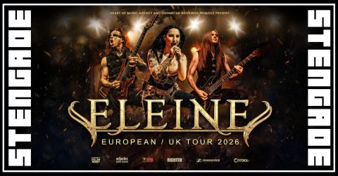 Poster: Eleine [SE] + Support: Rexoria [SE] + Serapis Project [ES/AR], Stengade, Nov 10