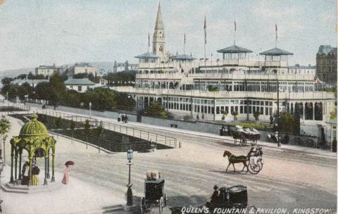 Poster: Dún Laoghaire Walking Tours, The Dublin Riviera, Meeting Place: Quarterdeck, Harbour Plaza, Sep 2
