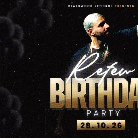 Plakát: REFEW BIRTHDAY PARTY (CZ)