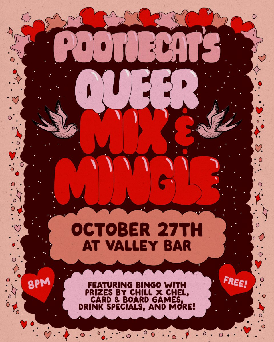 Poster: POOTIECAT’S QUEER MIX & MINGLE
