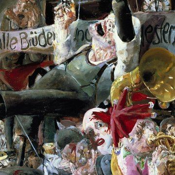 Plakat: Über Zeiten. Gursky, Lucas, Miró, Warhol und die Kunst des langen 19. Jahrhunderts, Alte Nationalgalerie, 22. Okt.