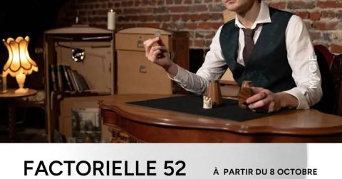 Affiche : Le cabinet spirite, Factorielle 52, 29 oct.
