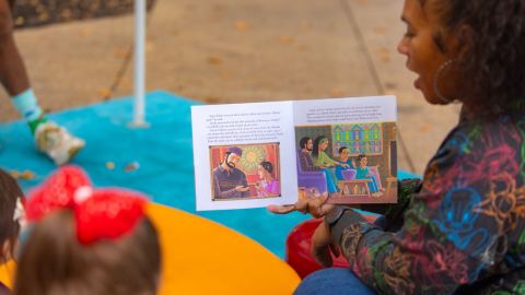 Poster: Story Time at Hemisfair with SAAACAM, Hemisfair, Nov 3
