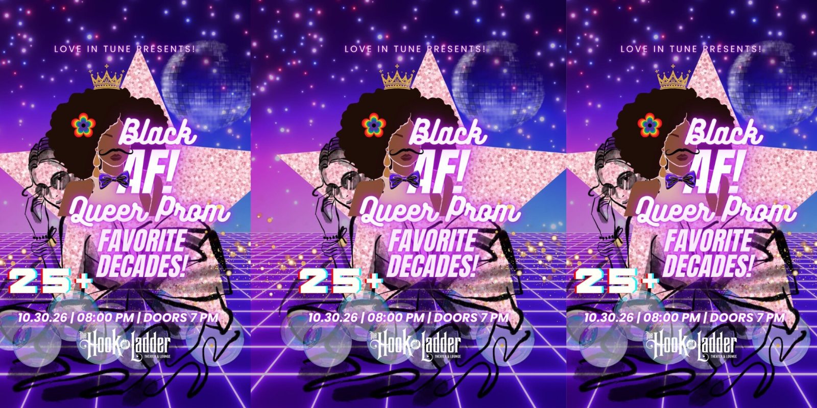 Poster: Black AF! Queer Prom