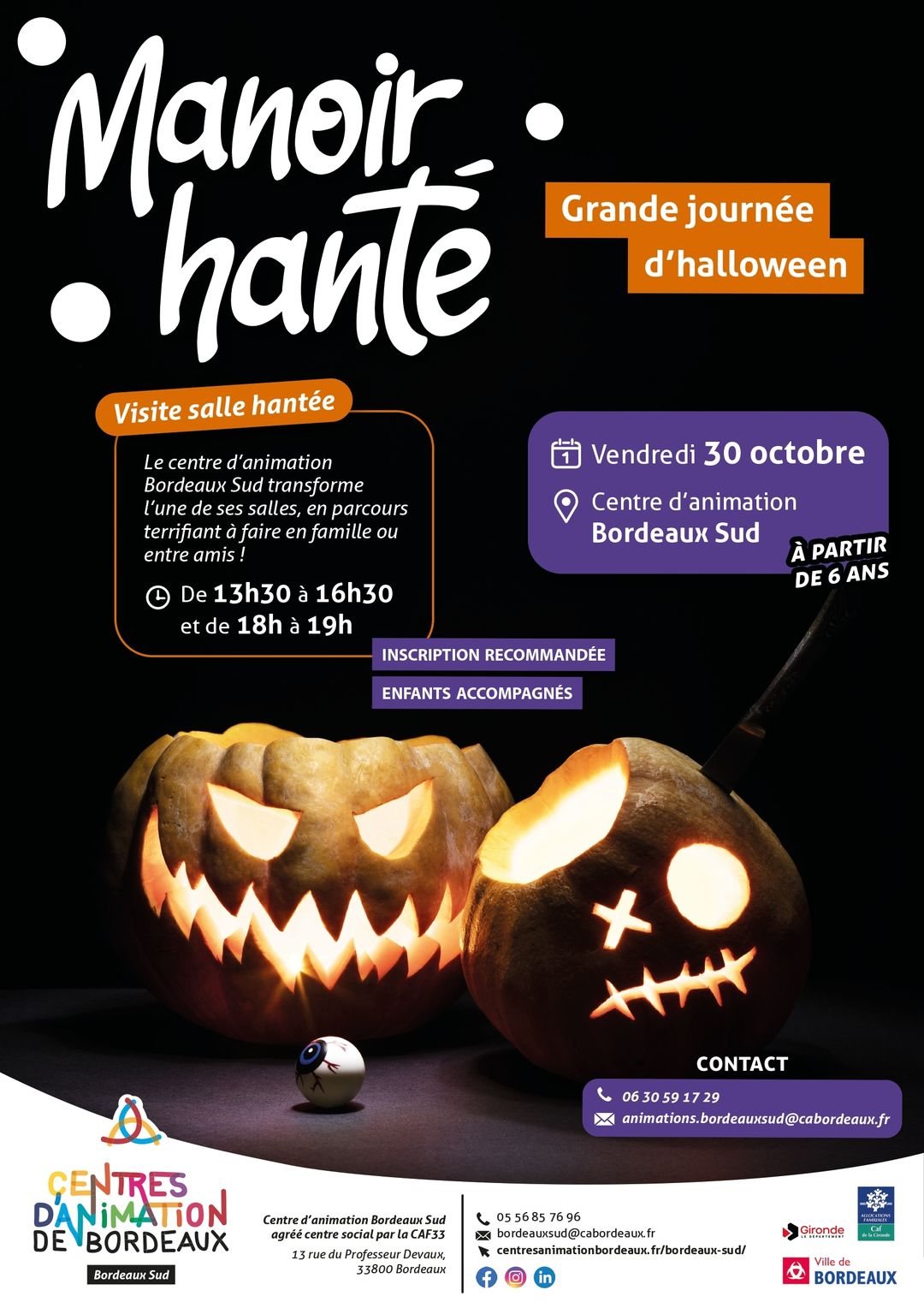 Affiche : Manoir Hanté