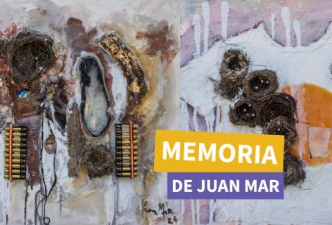 Affiche : Memoria de Juan Mar, Maison Internationale de Grenoble, 3 sept.