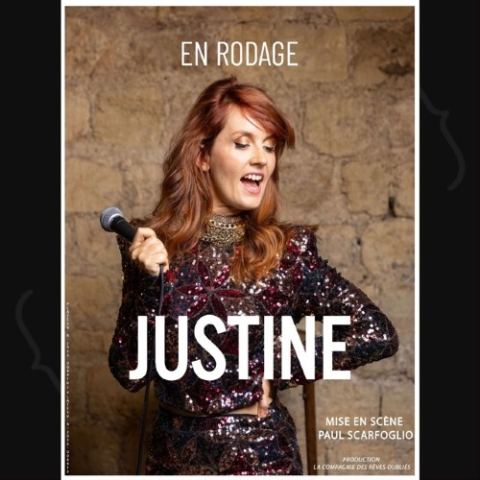 Affiche : Justine Le Pottier – En rodage, Le Spotlight, 4 nov.