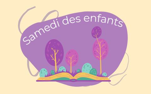 Affiche : Le samedi des enfants, Médiathèque Françoise Sagan, 7 nov.