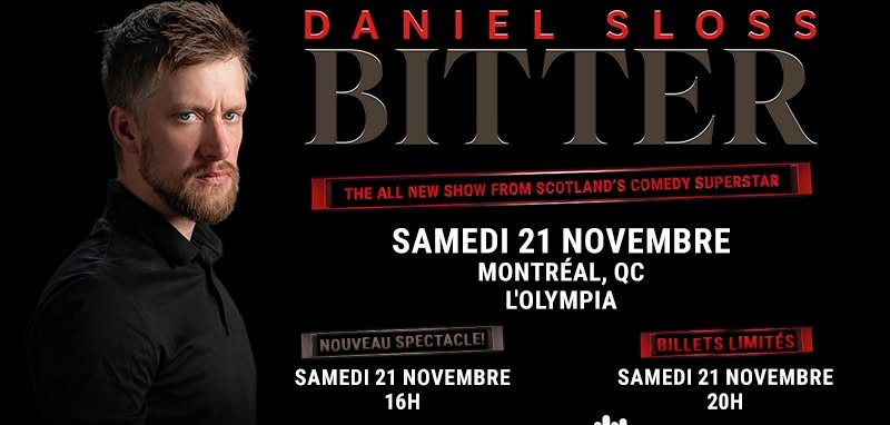 Affiche : Daniel Sloss | L’Olympia