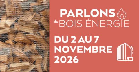 Poster: Parlons du Bois Énergie, Bâtiment B, Nov 2