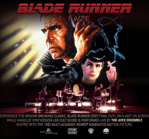 Poster: Blade Runner Live, Palace Theatre, Nov 10