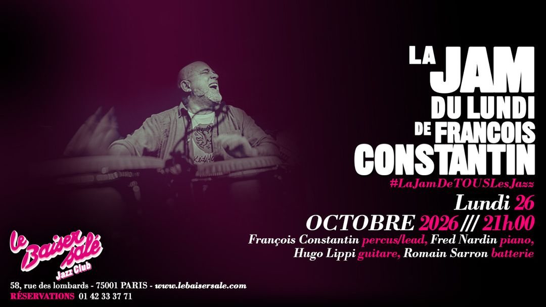 Affiche : Jam de FRANÇOIS CONSTANTIN