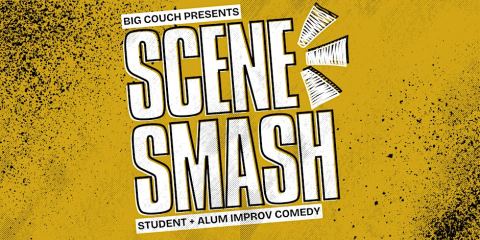Poster: Scene Smash Improv Comedy, Big Couch New Orleans, Oct 28